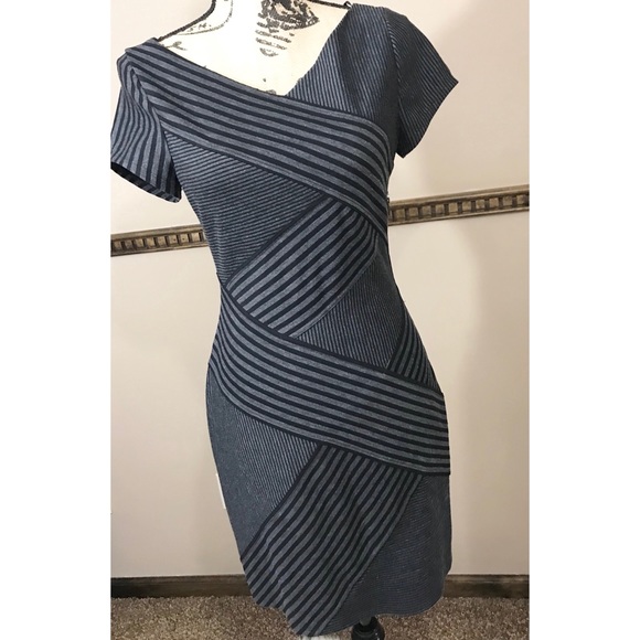 BCBG Dresses & Skirts - BCBG Striped Bodycon
